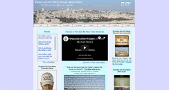 Desktop Screenshot of proclaimhisholyname.org